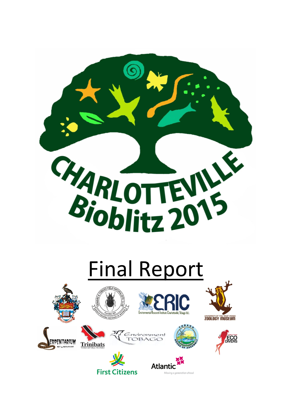 Charlotteville Bioblitz 2015 Final Report.Pdf