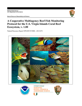 A Cooperative Multiagency Reef Fish Monitoring Protocol for the U.S