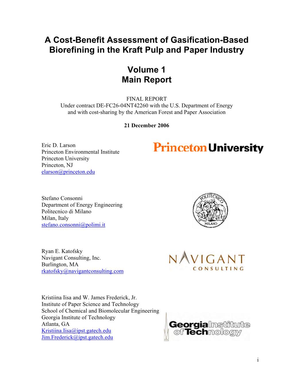 A Cost-Benefit Assessment of Gasification-Based Biorefining in the Kraft Pulp and Paper Industry