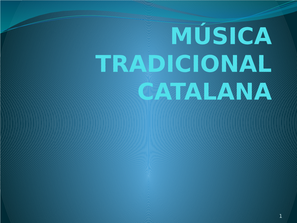 Música Tradicional Catalana