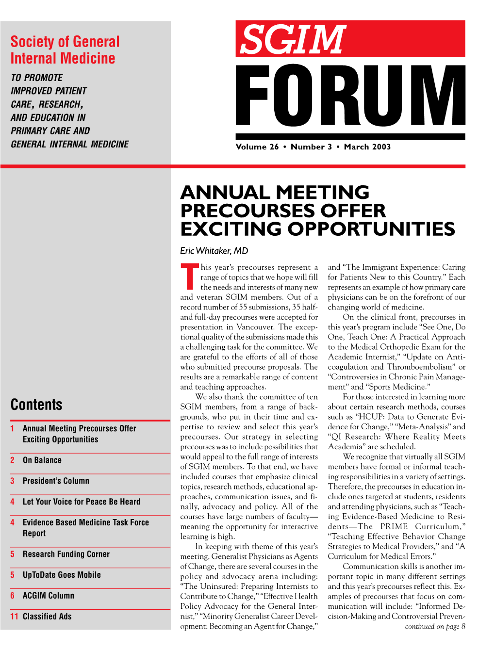 SGIM Forum Template