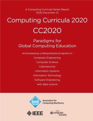 Computing Curricula 2020 (CC2020)