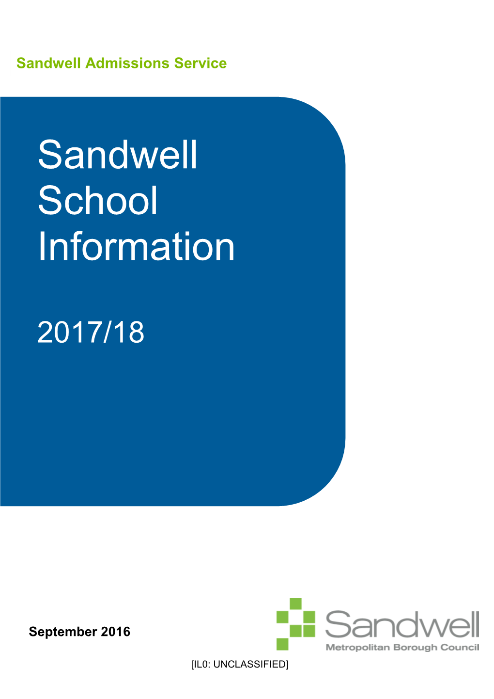 Sandwell School Information