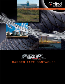 BARBED TAPE OBSTACLES Barbed Tape Obstacles
