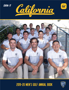 2019-20 Men's Golf Annual Book