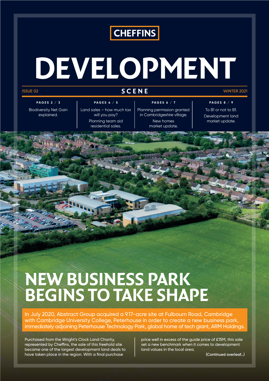 New Business Park Begins to Take Shape