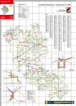 Landkreis Rotenburg - Gemeinden Im VBN Im Landkreis Rotenburg Erläuterungen Stand: November 2020