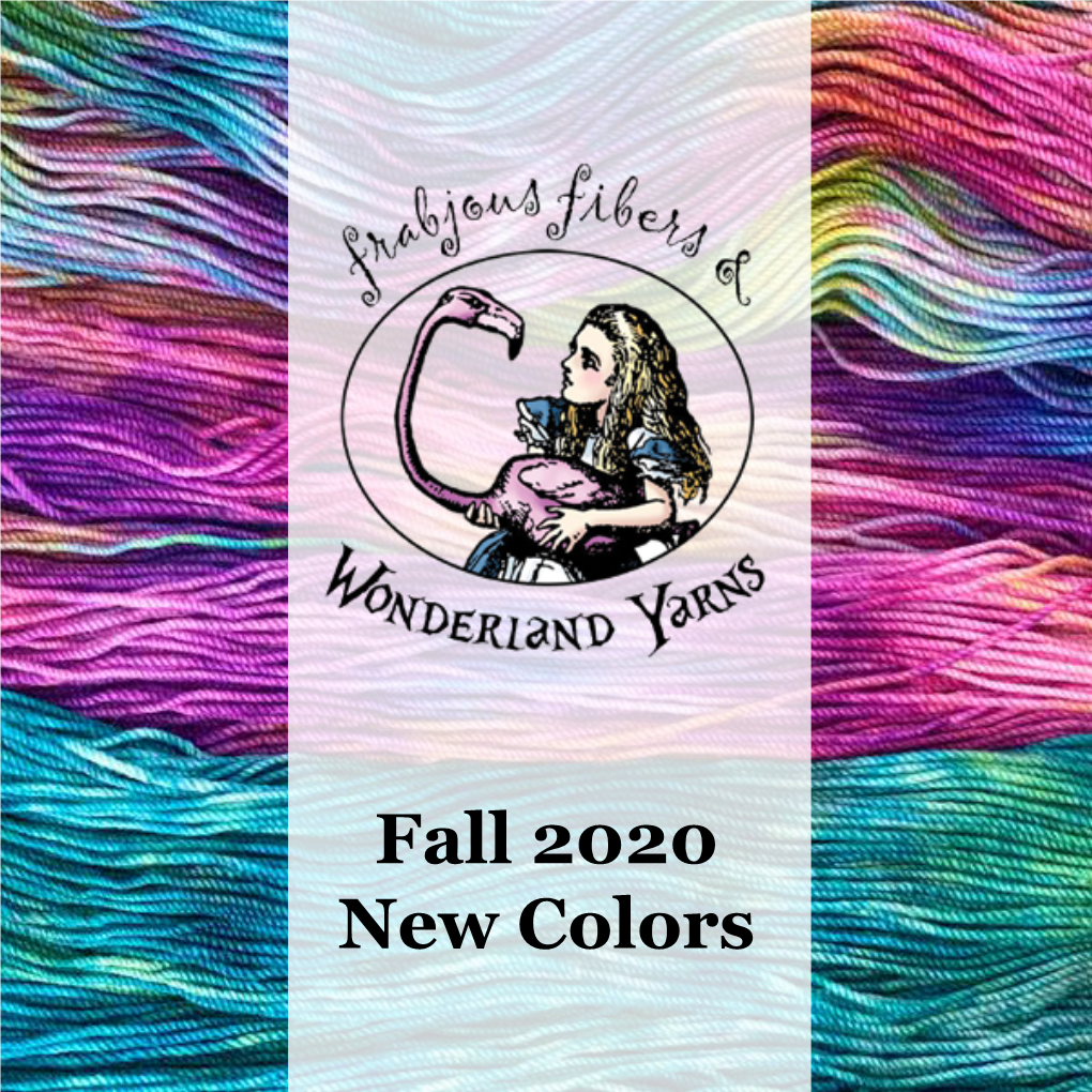 Fall 2020 New Colors