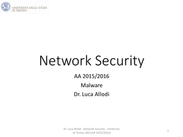 07-Netsec Malware