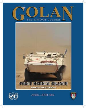 Golan Journal 147 April