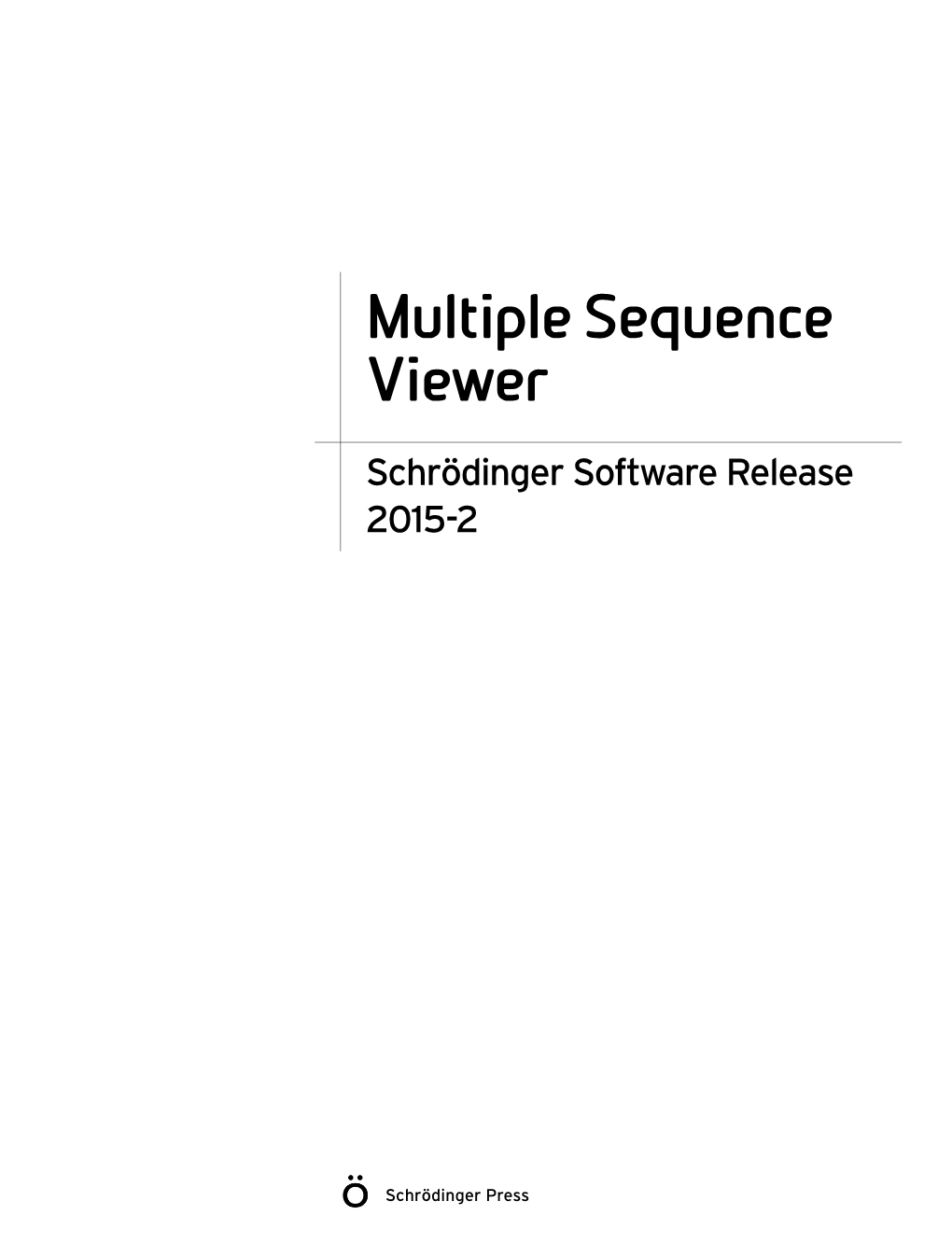 Multiple Sequence Viewer