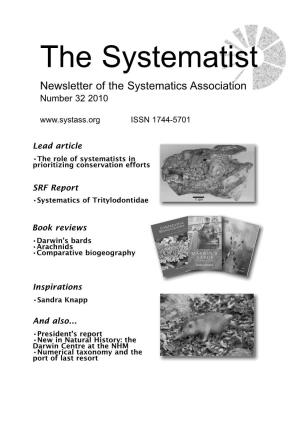 The Systematist 32