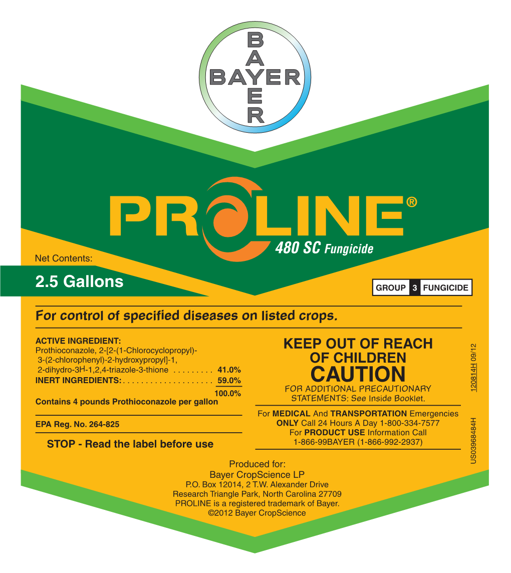 Proline 480 Sc 2.5 Gal Etl - Colors - Cmyk 10/3/12