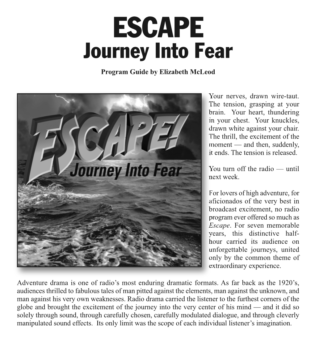 Escape 2010.Qxd:8 Page Booklet 6/3/10 9:37 PM Page 1