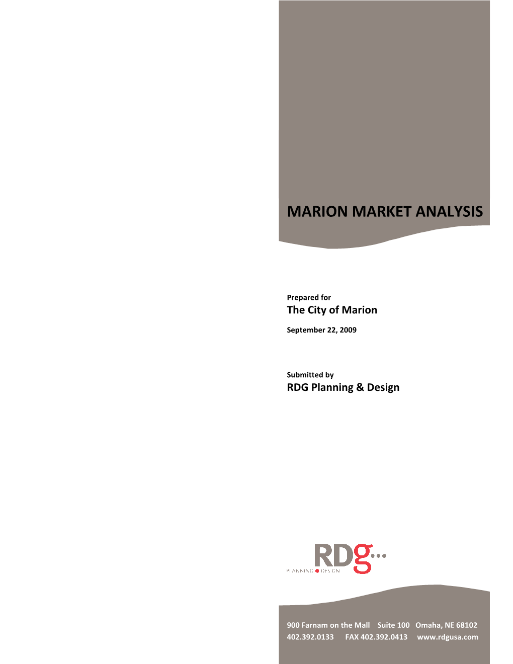 Marion Market Analysis