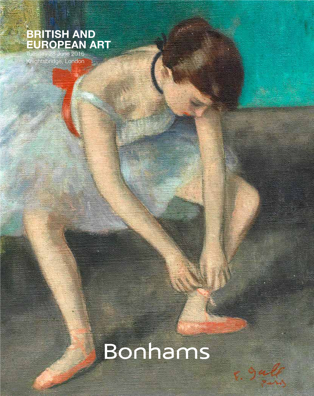 BRITISH and EUROPEAN ART | Knightsbridge, London | Tuesday 28 June 2016 23539