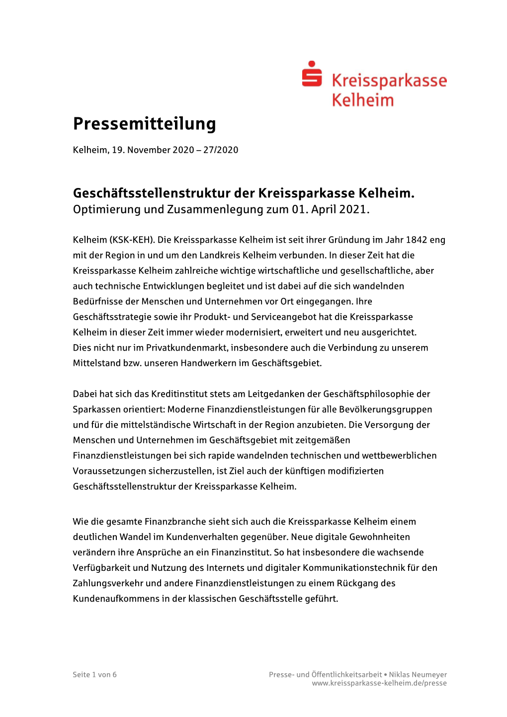 Pressemitteilung