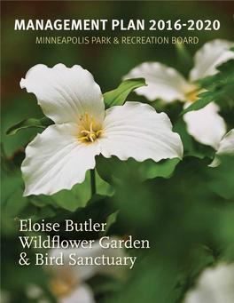 2016-2020 Eloise Butler Wildflower Garden Management Plan