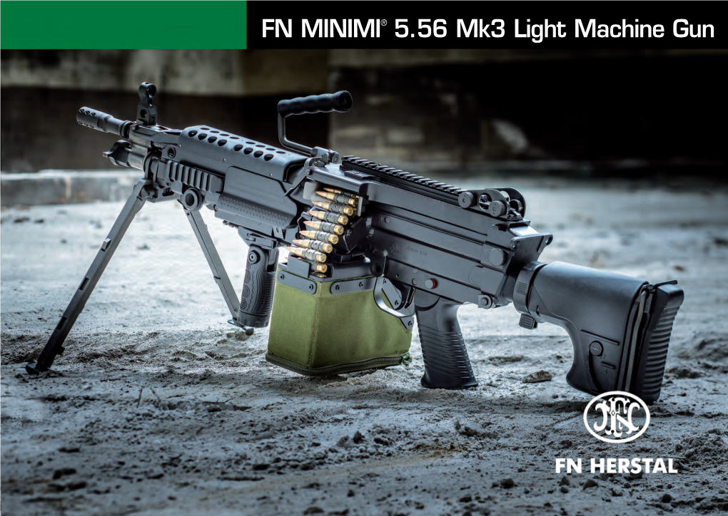 FN MINIMI® 5.56 Mk3 Light Machine Gun Hine