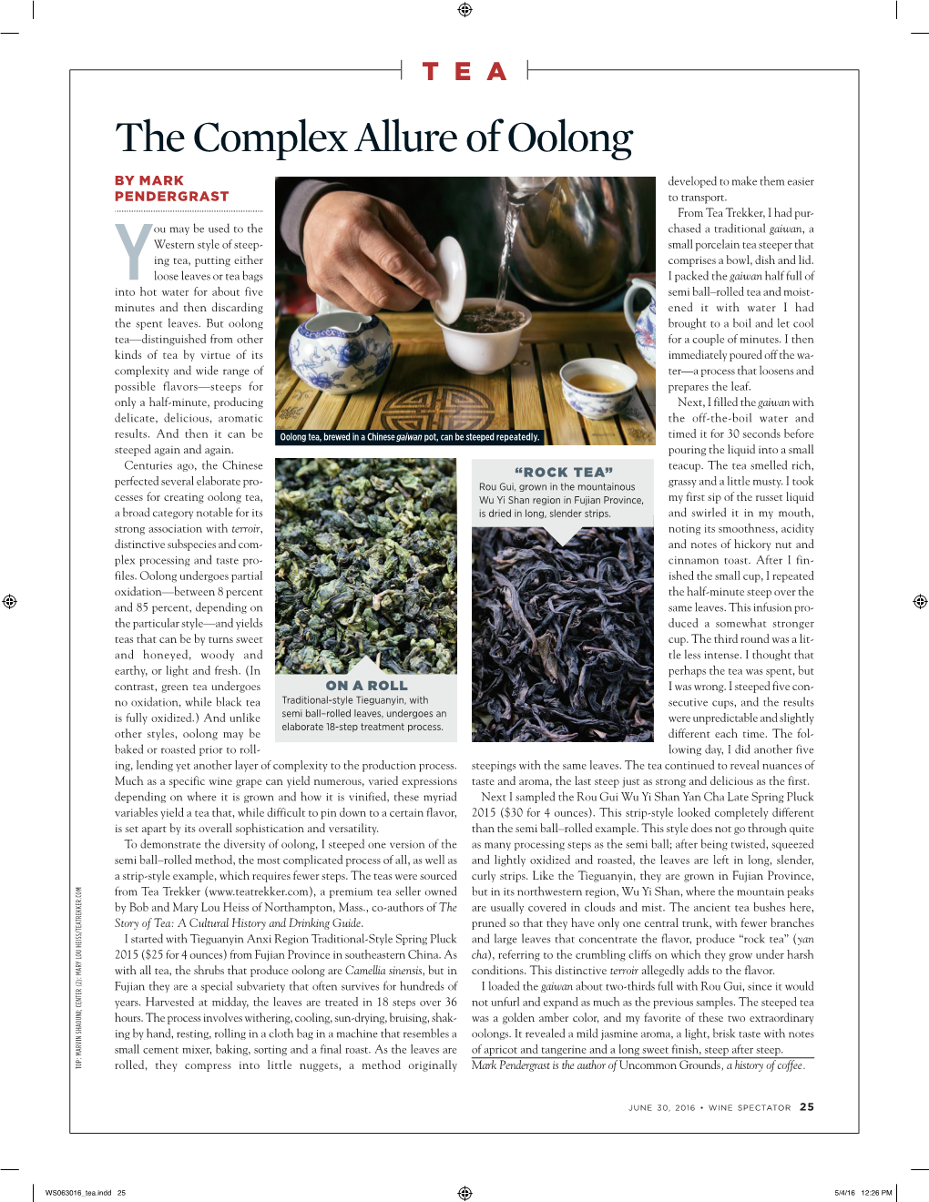 The Complex Allure of Oolong