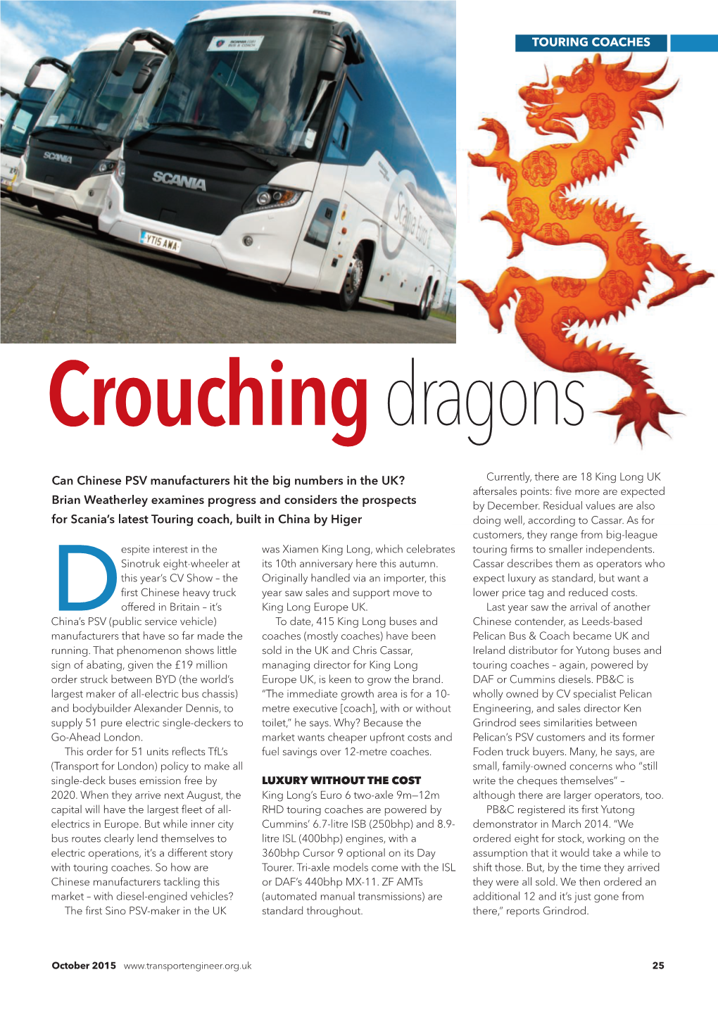 TOURING COACHES Can Chinese PSV Manufacturers Hit the Big