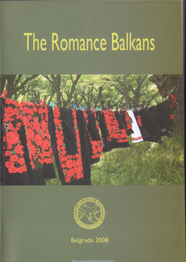 Special Editions; Institute for Balkan Studies SASA