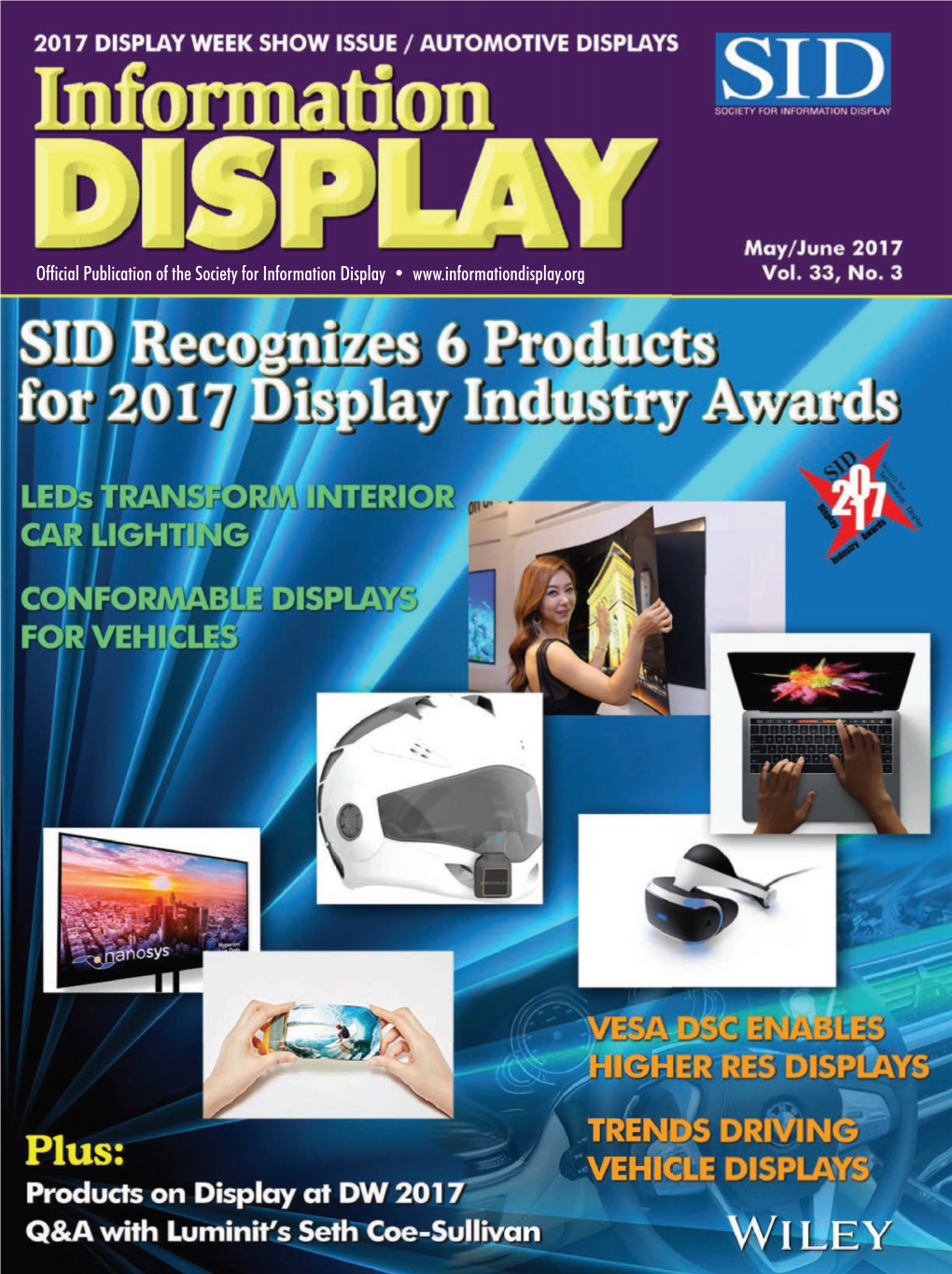 Information Display Magazine May/June 2017 Issue 3