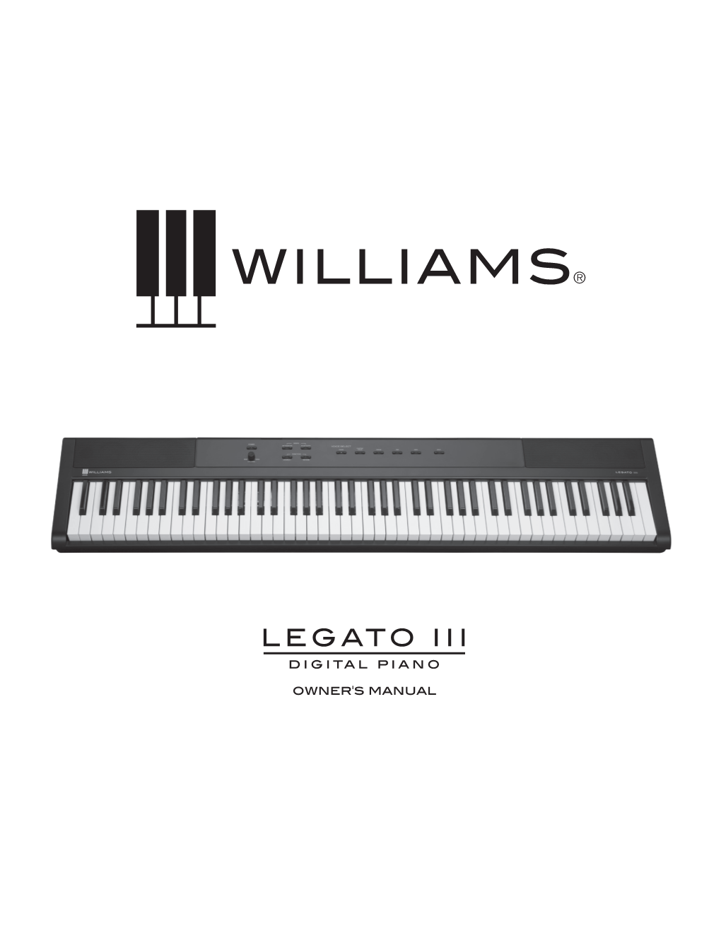 Williams Legato III Manual