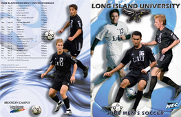 2008 Men's Soccer Media Guide