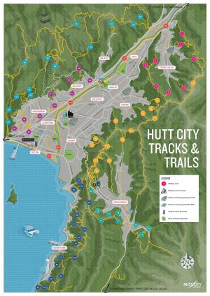 Download the Hutt City Tracks and Trails Guide