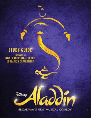 STUDY GUIDE PREPARED by DISNEY THEATRICAL GROUP EDUCATION DEPARTMENT ©Disney to the Educator