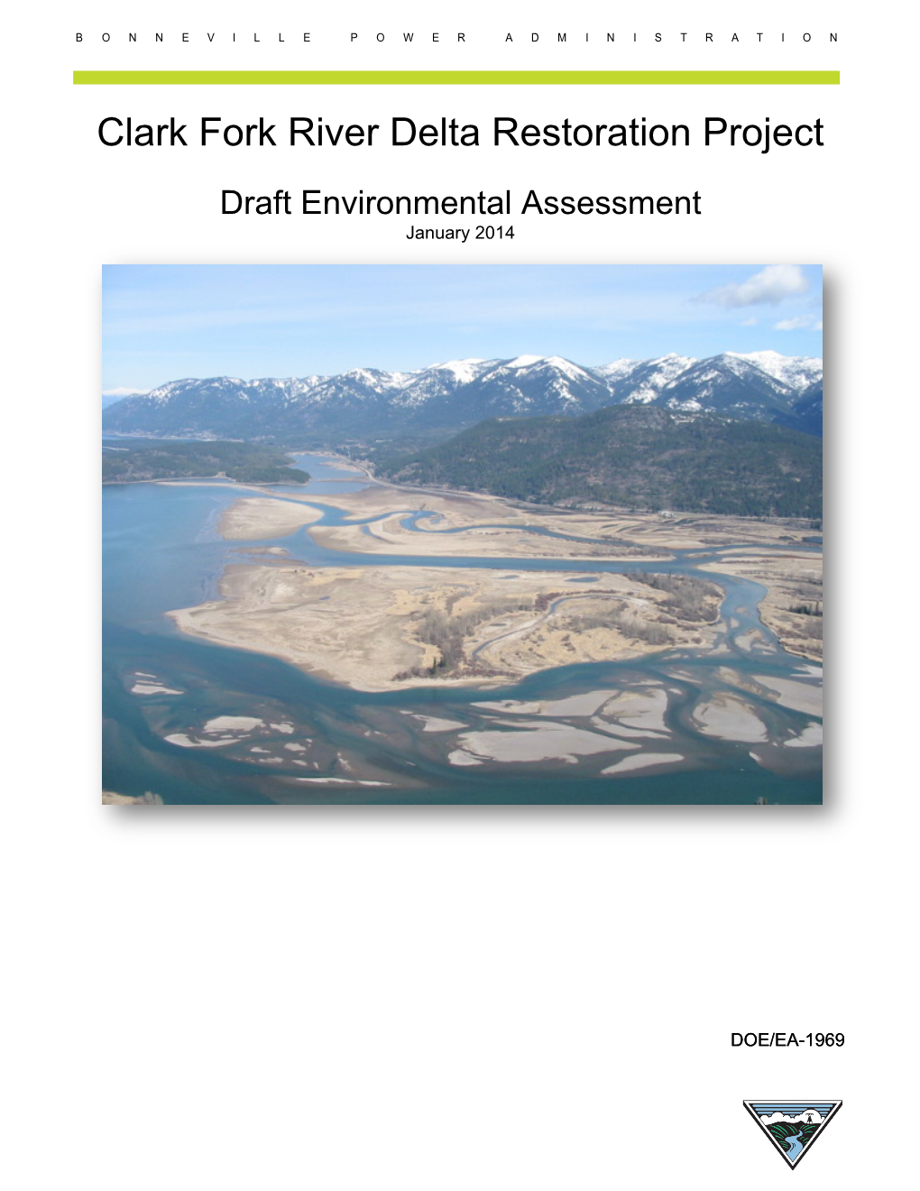 Clark Fork River Delta Restoration Project Draft Environmental Assessment