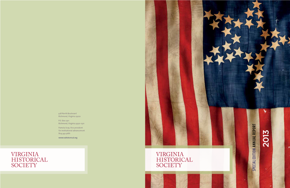 SPECIAL EDITION Annual Report 2013