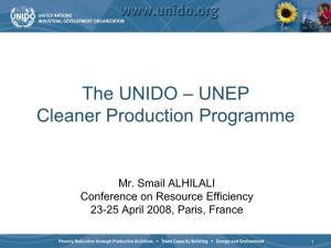 UNEP Cleaner Production Programme