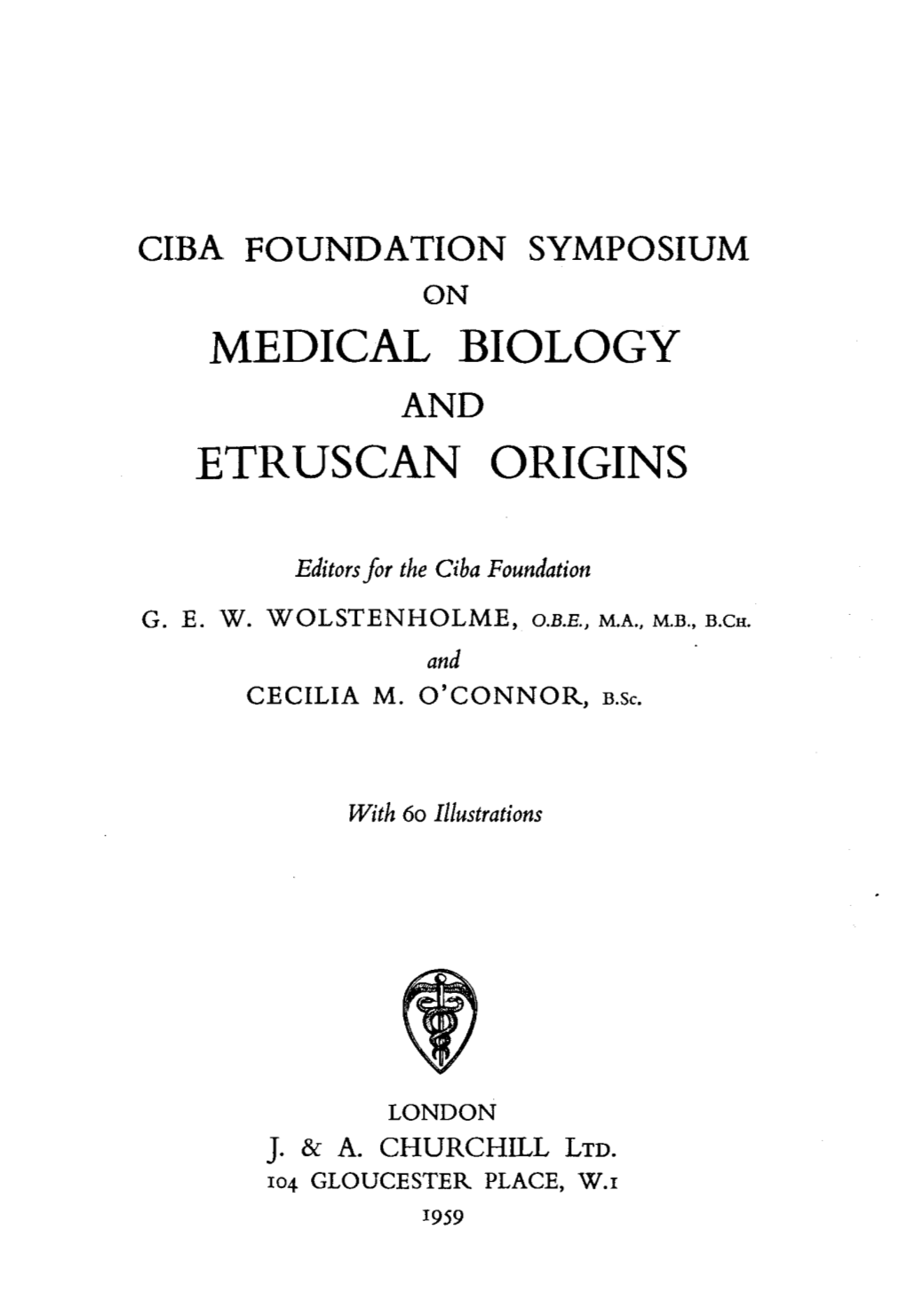 Medical Biology Etruscan Origins