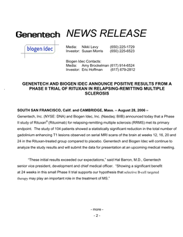 News Release