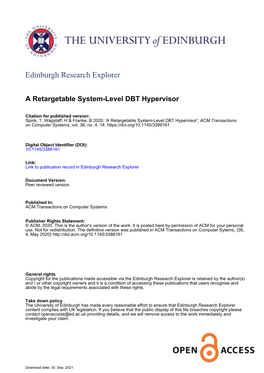 A Retargetable System-Level DBT Hypervisor