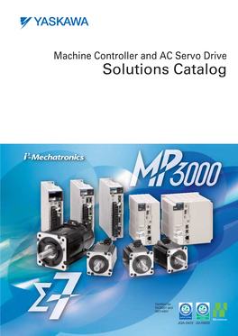 Machine Controller and AC Servo Drive Solutions Catalog