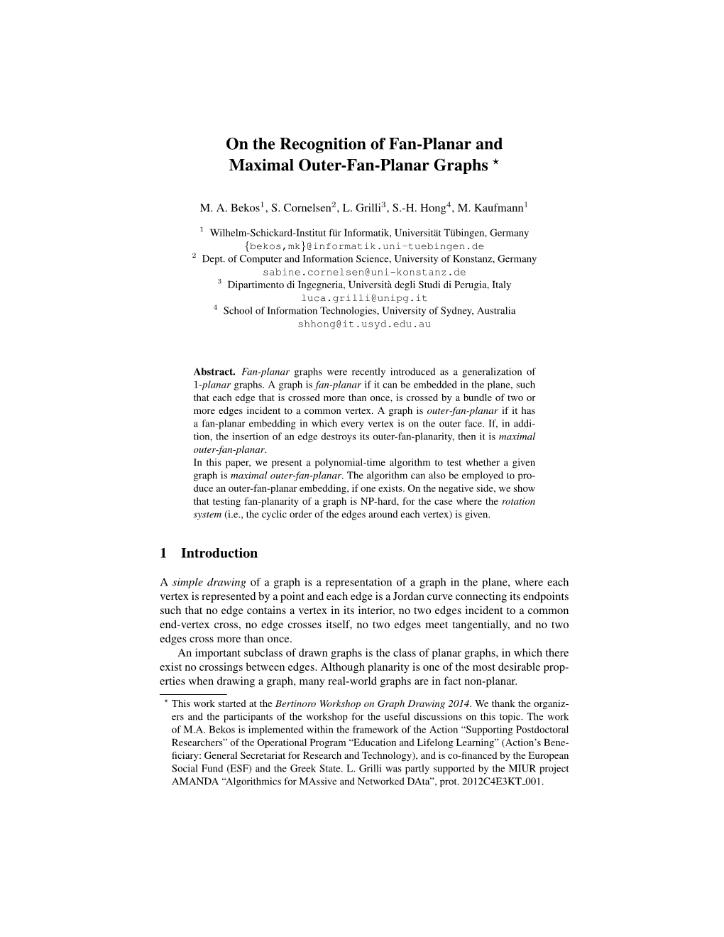On the Recognition of Fan-Planar and Maximal Outer-Fan-Planar Graphs ⋆