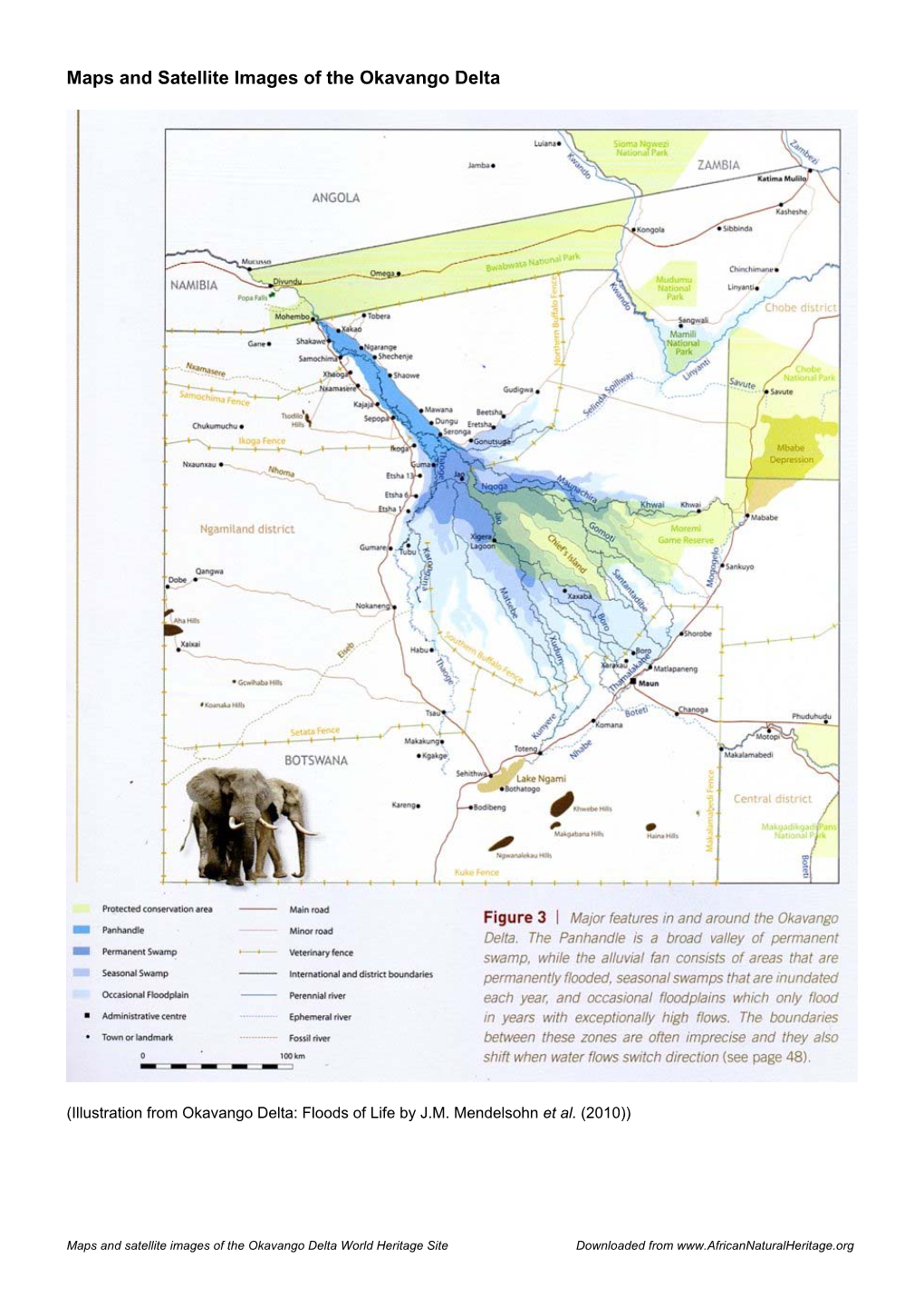 Maps And Satellite Images Of The Okavango Delta DocsLib   Maps And Satellite Images Of The Okavango Delta 