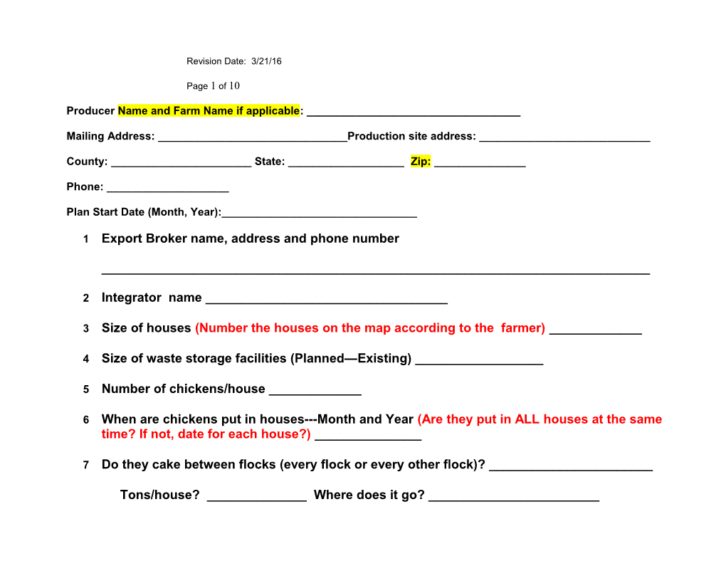 This Document Present S EMS, LLC S Standard Operating (SOP) for the Form a Procedure For