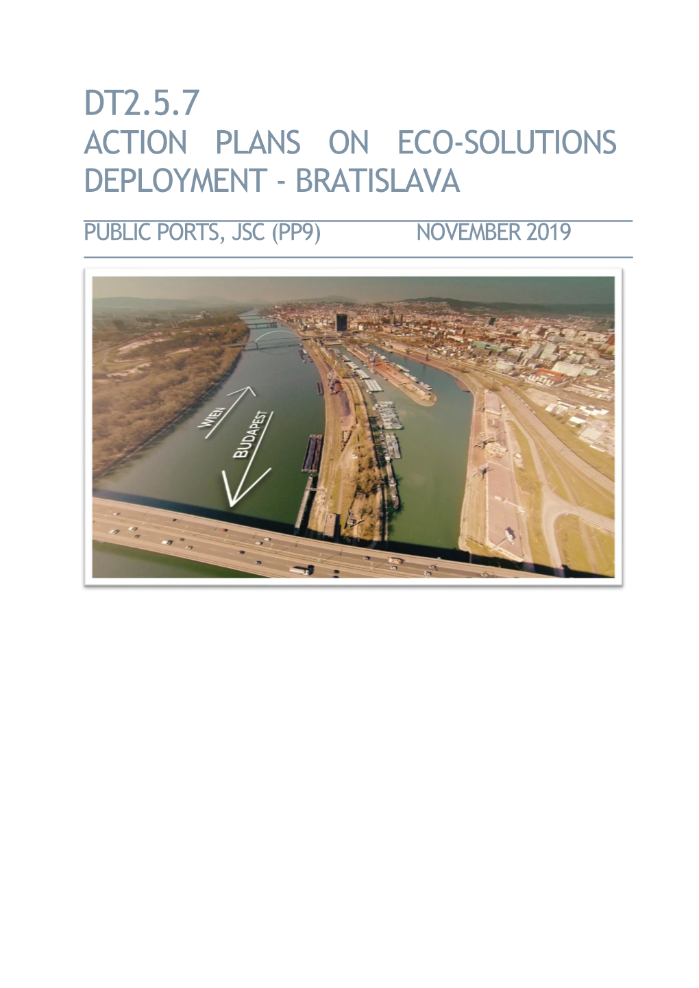Action Plan Public Ports Bratislava
