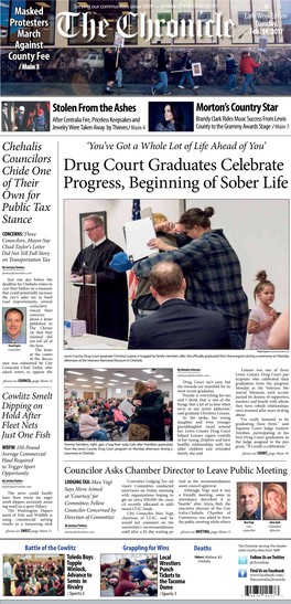 Drug Court Graduates Celebrate Progress, Beginning of Sober Life