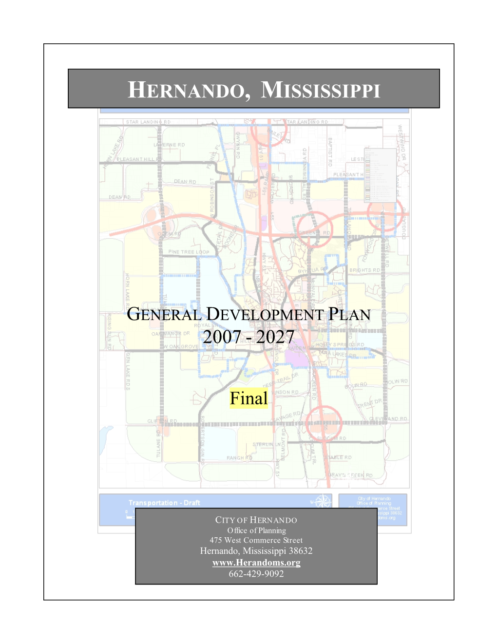 Comprehensive Plan Document