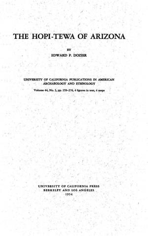 U,NIVRIYOF 'C4LIFOIRNIA.-Publications- in AMERICAN ARCHA1OLOGY~'Anrtolg Volume44, No3, Po