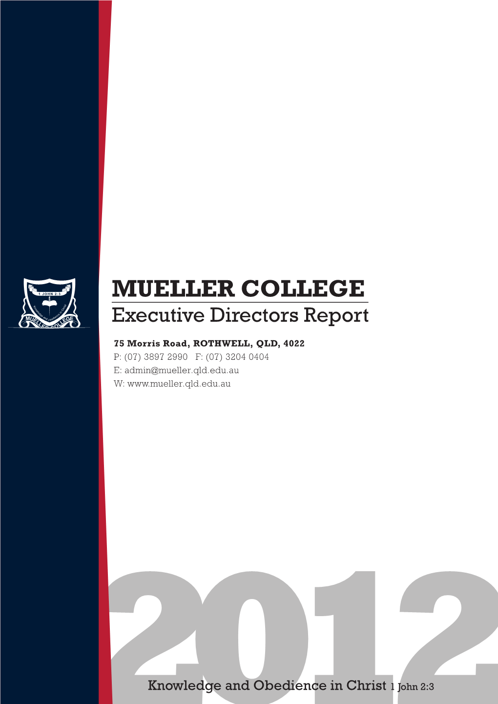 2012 Mueller College