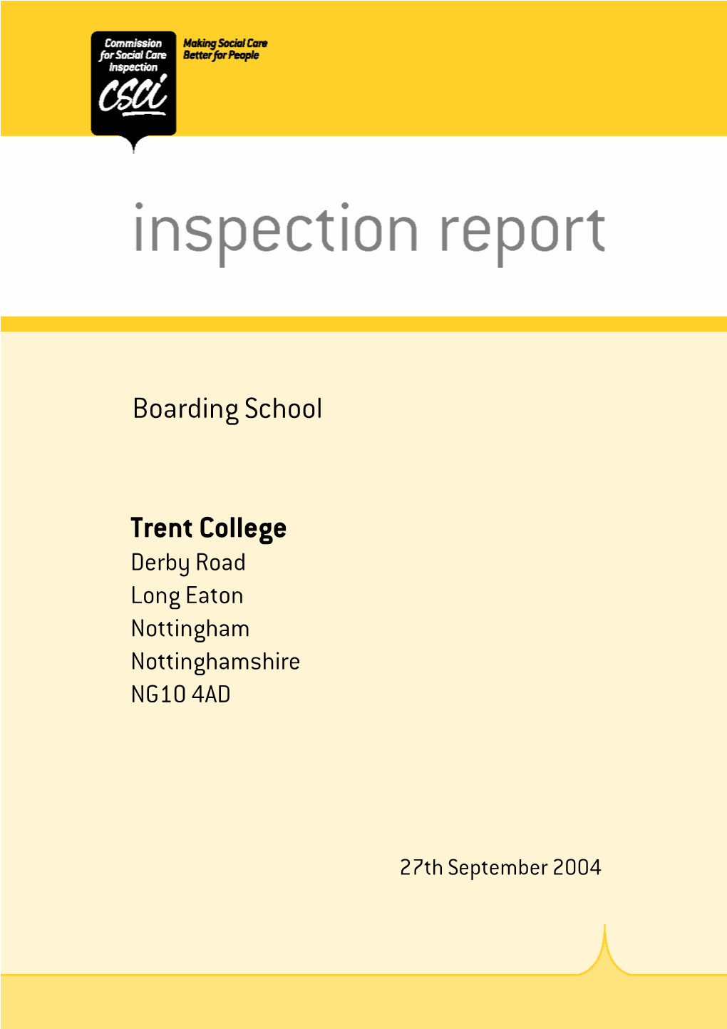 Trent College Boarding School