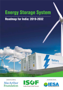 Energy Storage System Roadmap for India: 2019-2032