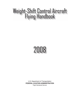 Weight-Shift Control Aircraft Flying Handbook