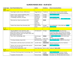 ILLINOIS READS 2016 – Draft 8/14